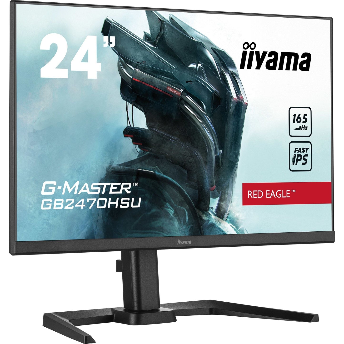 Dark Slate Gray iiyama G-Master GB2470HSU-B5 Red Eagle 24" Full HD IPS Gaming Monitor