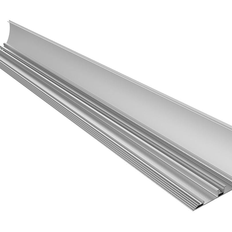 Gray Multibrackets M Cable Cover Floor Aluminum - 139mm W - 1100mm L