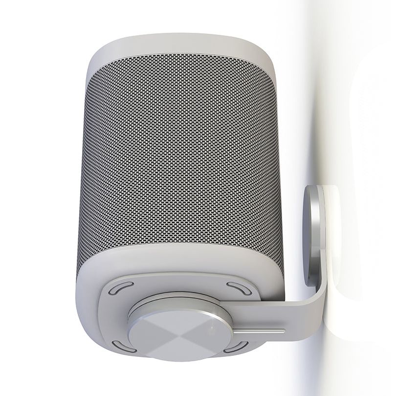 Light Gray Multibrackets M Sonos S1/P1 Wall Mount - Single White