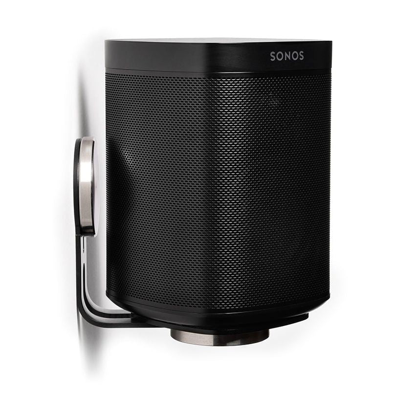 Light Gray Multibrackets M Sonos S1/P1 Wall Mount - Single Black