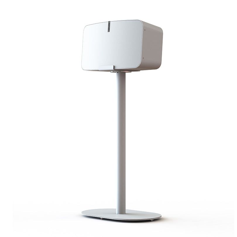 Light Gray Multibrackets M Sonos 5 Floor Stand - Single White