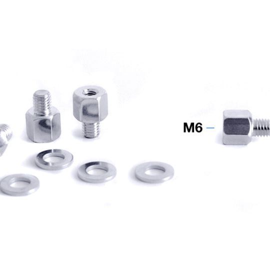 Light Gray Multibrackets M M6 to M8 Adapter
