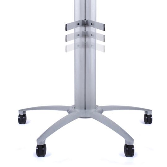 Gray Multibrackets M Public Display Stand Frontshelf Silver