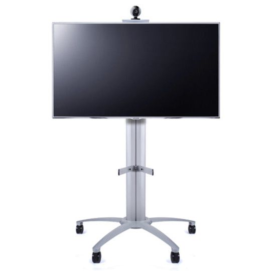 Light Gray Multibrackets M Public Display Stand Camera Holder Silver