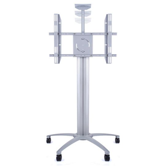 Light Gray Multibrackets M Public Display Stand Camera Holder Silver