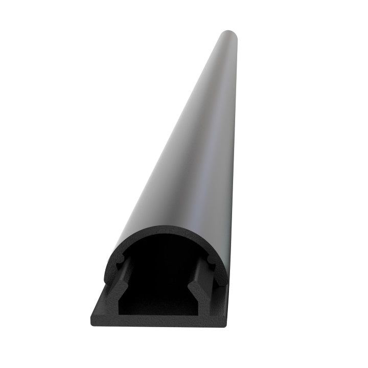 Dark Slate Gray Multibrackets M Universal Cable Cover Black 18mm-W 1600-L