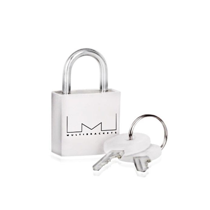 Light Gray Multibrackets M Anti-theft Mini