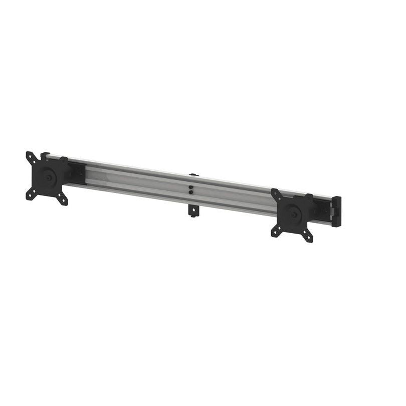 Dim Gray Multibrackets M Public Display Stand Dual Screen Mount 15"-32" Silver