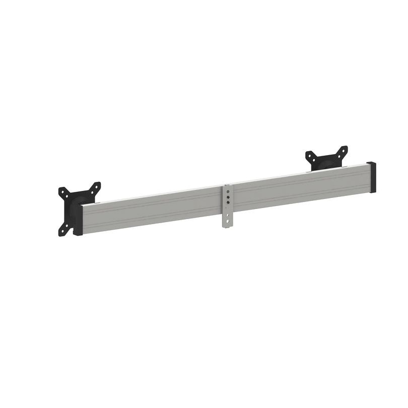 Dark Gray Multibrackets M Public Display Stand Dual Screen Mount 15"-32" Silver