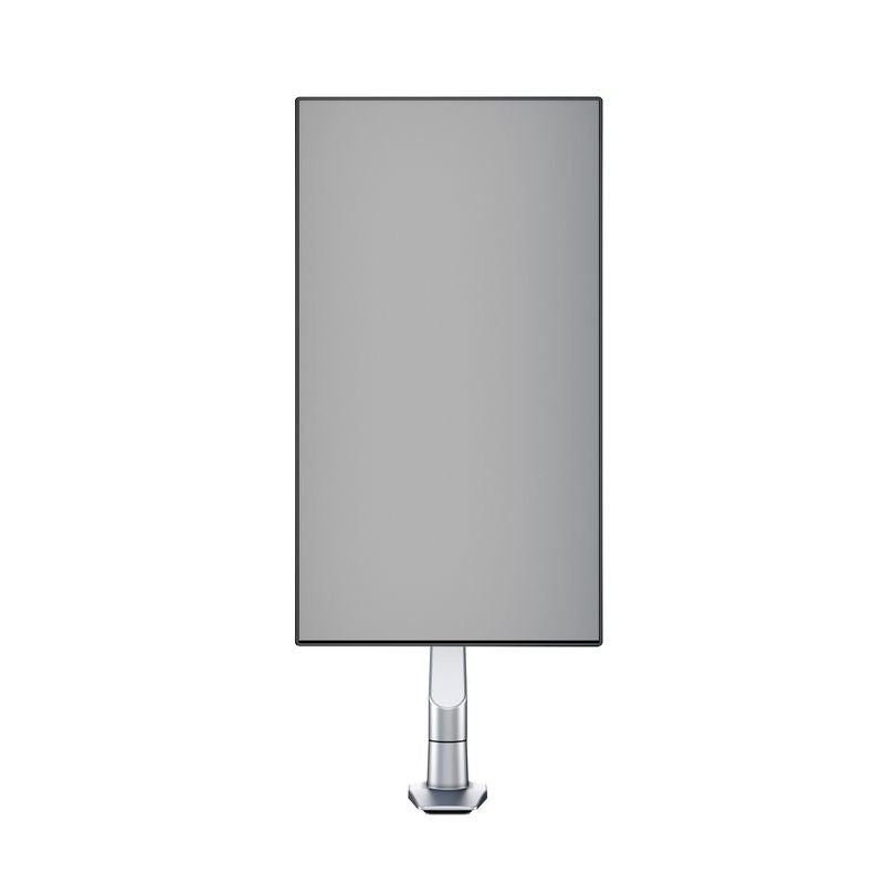 Dark Gray Multibrackets M VESA Gas Lift Arm Single Silver