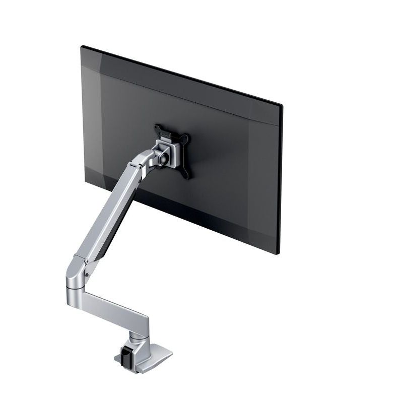 Dark Slate Gray Multibrackets M VESA Gas Lift Arm Single Silver