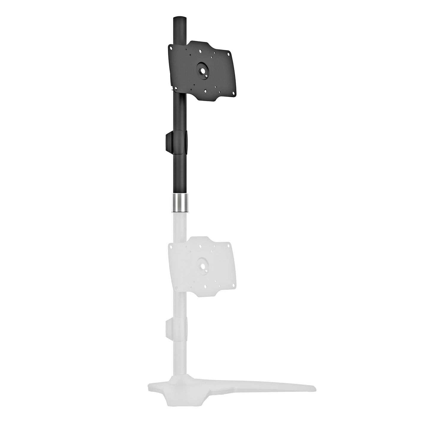 Light Gray Multibrackets M VESA Desktopmount Single Stand 24"-32" Expansion Kit