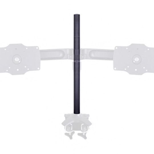 Light Gray Multibrackets M Desktopmount Single / Dual / Triple Stand 46cm Pipe
