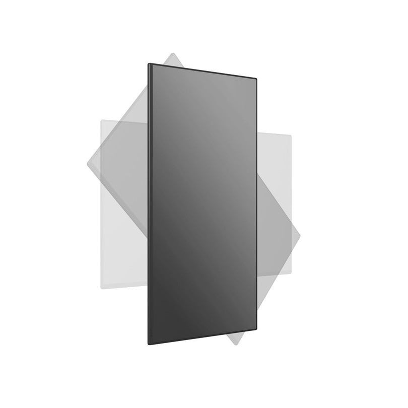 Dim Gray Multibrackets M Universal Digital Signage Wallmount Black
