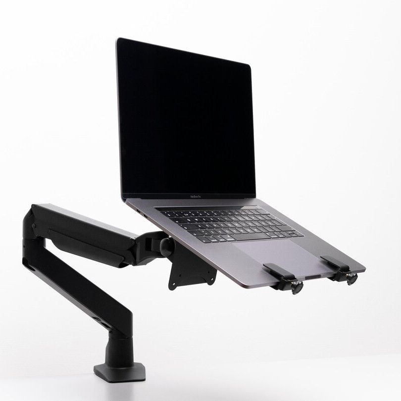 Lavender Multibrackets M Laptop Holder Gas Lift Arm White
