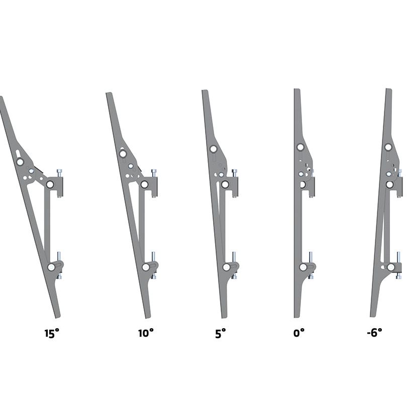 Light Slate Gray Multibrackets M Ceiling Mount Pro MBC1UX2 White VESA 400