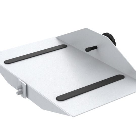 Light Gray Multibrackets M Public Display Stand CPU Holder Silver