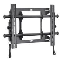 Dim Gray Chief FUSION Tilt Wall Mount Black