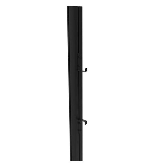Dark Slate Gray Multibrackets M Public Display Stand Cable Hooks Black