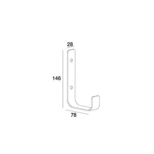 Light Gray Multibrackets M Public Display Stand Cable Hooks Silver