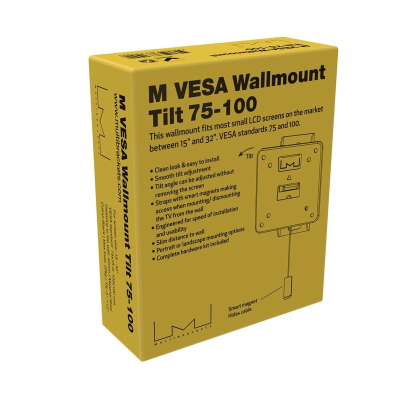 Dark Goldenrod Multibrackets M VESA Wallmount Tilt 75/100