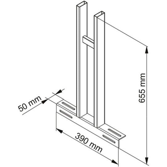 Lavender Multibrackets Projector Holder Motorized Mount HD/SD