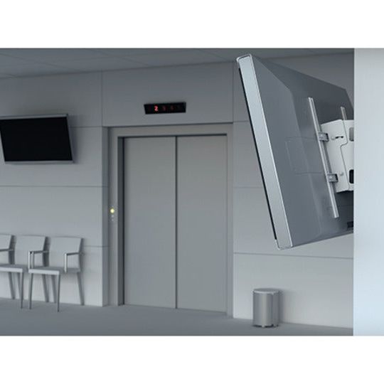 Slate Gray Multibrackets M PC Media Box/Digital Signage Box 400x400 with Tilt