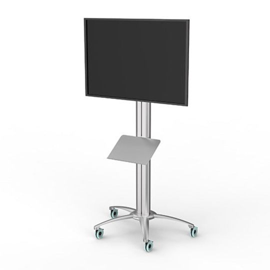 Lavender Multibrackets M A3 Brochure Shelf Public Display Stand Silver
