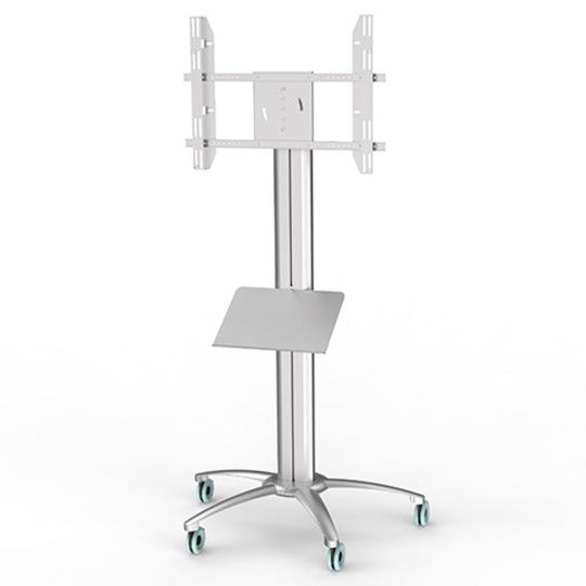 Lavender Multibrackets M A3 Brochure Shelf Public Display Stand Silver