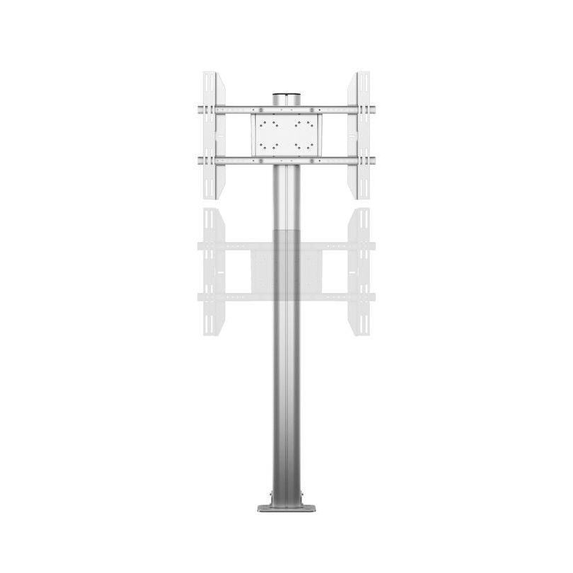 Lavender Multibrackets M Display Stand 180 Single Silver w. Floormount