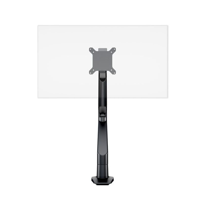White Smoke Multibrackets M VESA Gas Lift Arm Single Black HD