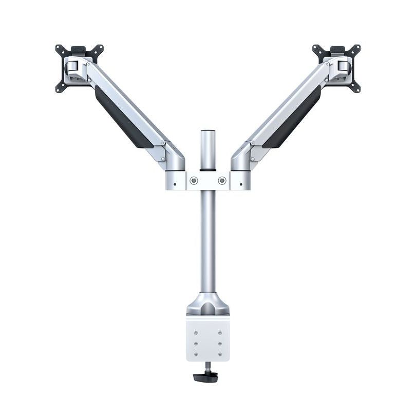 Light Gray Multibrackets M VESA Gas Lift Arm Dual Black HD