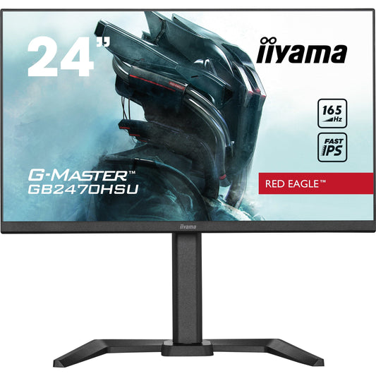 Light Gray iiyama G-Master GB2470HSU-B5 Red Eagle 24" Full HD IPS Gaming Monitor