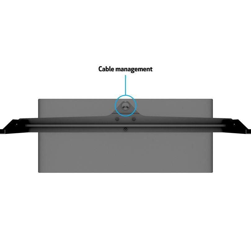 Dim Gray Multibrackets M VESA Tablestand Turn Black X Large MAX 800x400