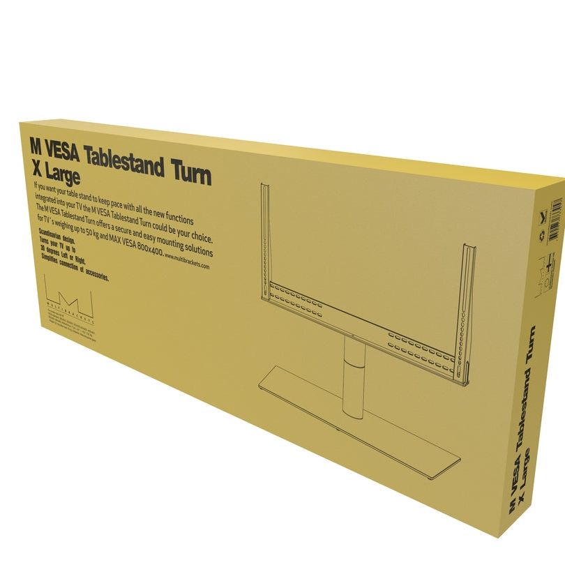 Dark Khaki Multibrackets M VESA Tablestand Turn Black X Large MAX 800x400