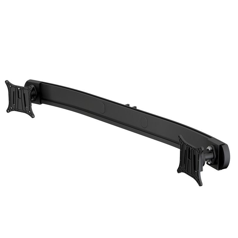 Dark Slate Gray Multibrackets M Easy Stand Dual Monitor Mount Black