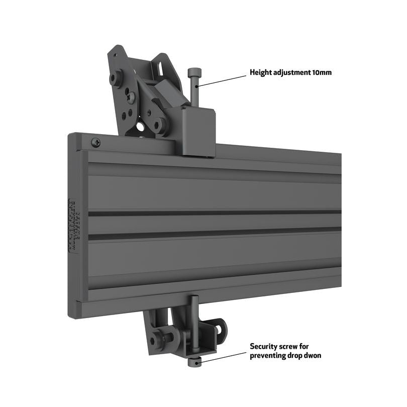 Dim Gray Multibrackets M Ceiling Mount Pro MBC1U, VESA 200
