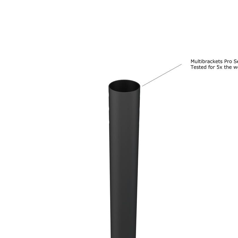 Dark Slate Gray Multibrackets M Ceiling Mount Pro MBC1U, VESA 200