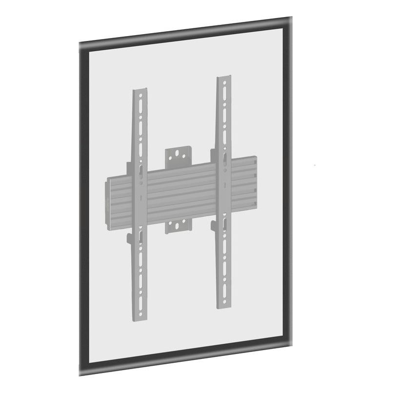 Lavender Multibrackets M Wallmount Pro MBSTH1UP 200x600 Fixed Black