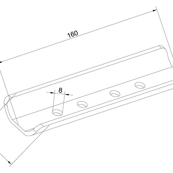 Dim Gray Multibrackets M Pro Series - Internal Pole Joiner