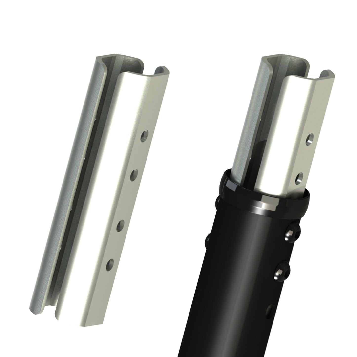 Dark Slate Gray Multibrackets M Pro Series - Internal Pole Joiner