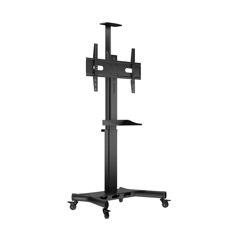 Dark Slate Gray Multibrackets M Motorized Public Floorstand Shelf Single 170 HD