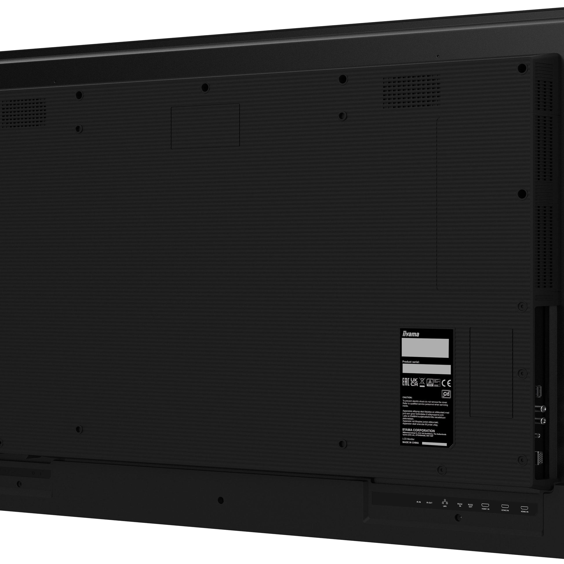 Black iiyama LH5041UHS-B2AG Signage Display Digital signage flat panel 127 cm (50") LCD 500 cd/m² 4K Ultra HD Black 24/7