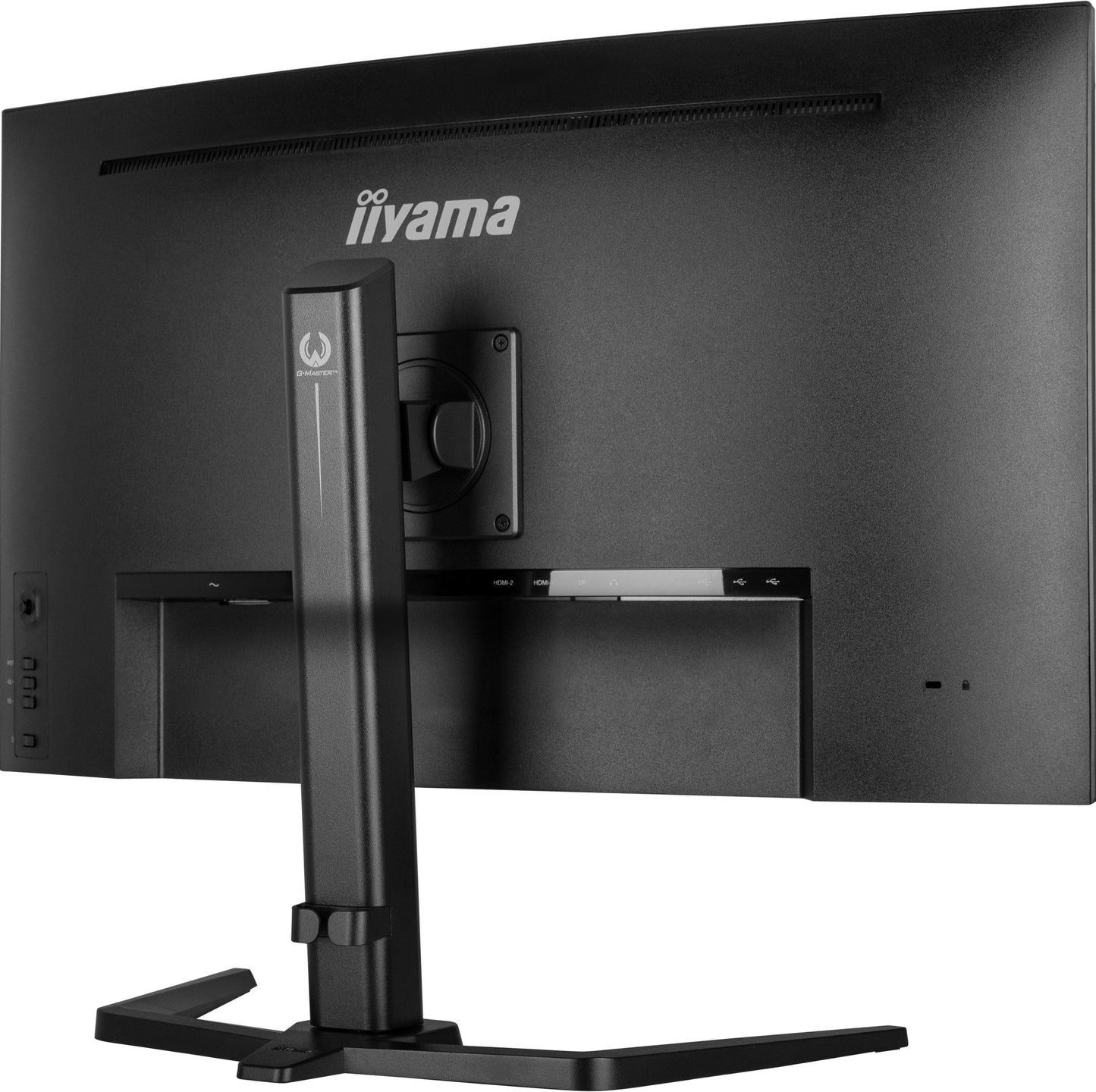 Dark Slate Gray iiyama G-MASTER Red Eagle GCB3280QSU-B1 32" 1500R 165Hz Curved Gaming Monitor