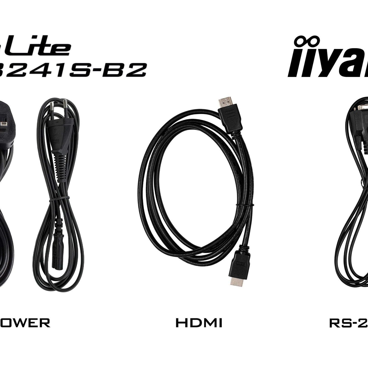 Black iiyama LH3241S-B2 Signage Display Kiosk design 80 cm (31.5") LED 350 cd/m² Full HD Black 24/7