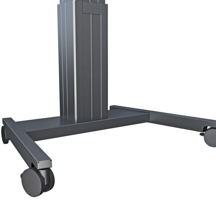 Dark Slate Gray Multibrackets Tente Wheelpack 100mm for M Motorized Public Floorstand 160kg