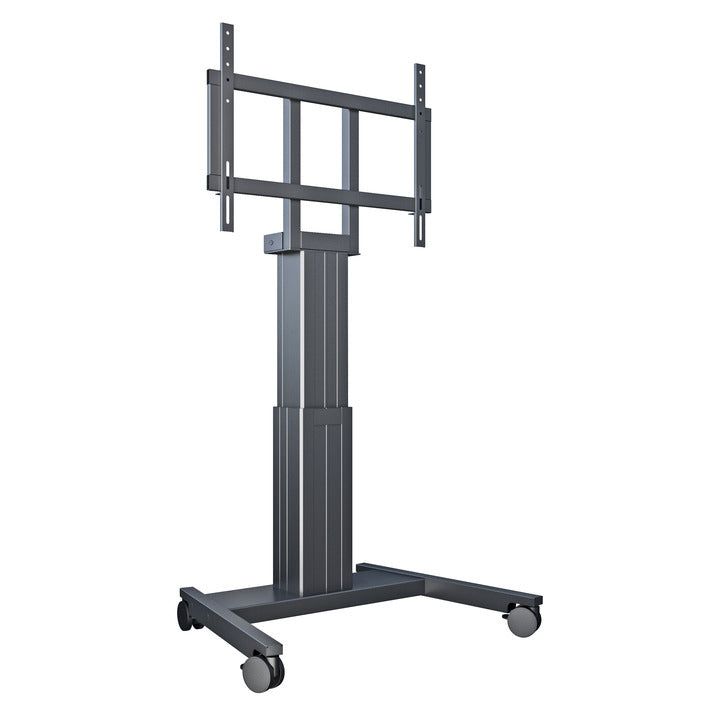 Dark Slate Gray Multibrackets Tente Wheelpack 100mm for M Motorized Public Floorstand 160kg