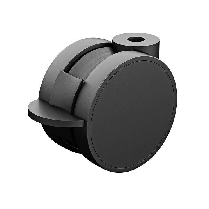Dark Slate Gray Multibrackets Tente Wheelpack 100mm for M Motorized Public Floorstand 160kg