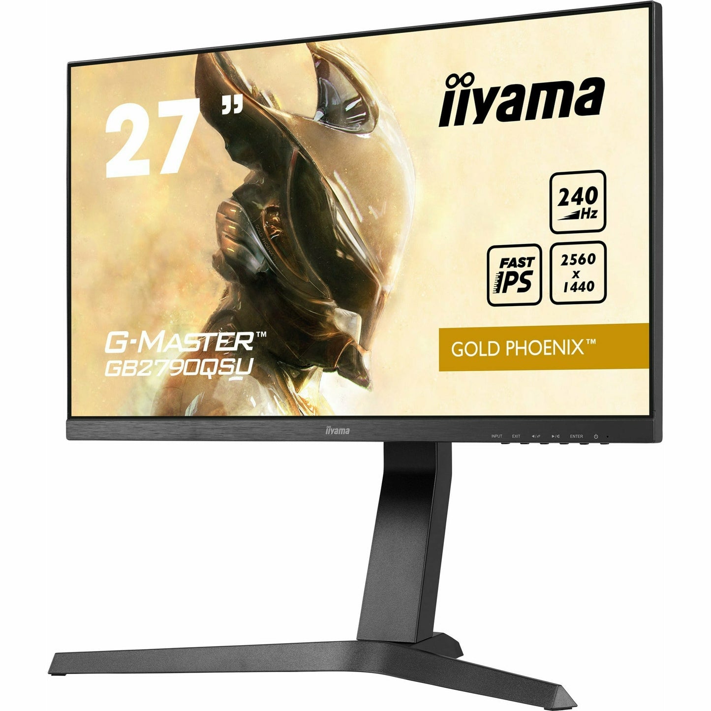 Wheat iiyama G-Master GB2790QSU-B1 27" Fast (FLC) IPS LCD, 240Hz, 1ms Pro eSports Gaming Monitor