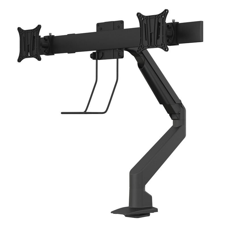 Dark Slate Gray Multibrackets M VESA Gas Lift Arm Single Black HD w. Duo Crossbar
